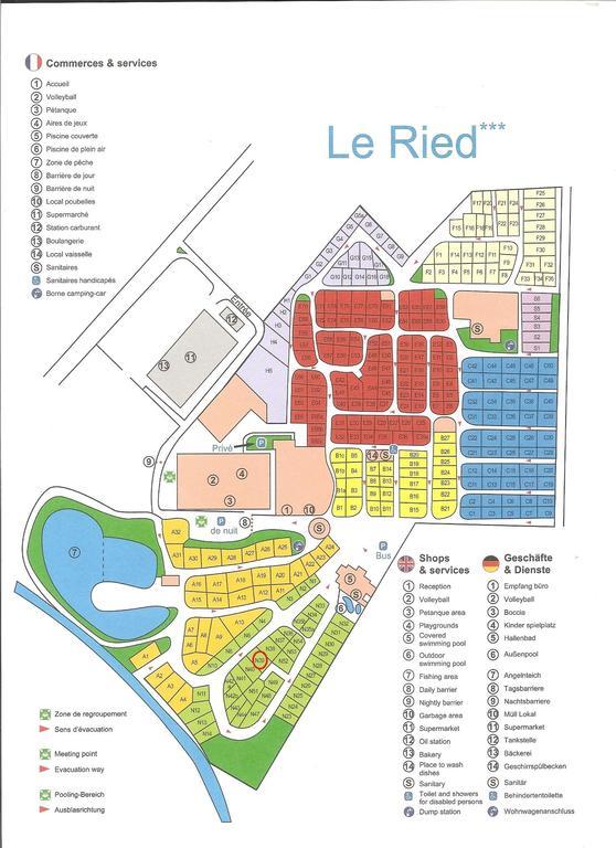 Camping Du Ried Boofzheim Eksteriør billede